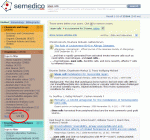 Example of paging on Semedico